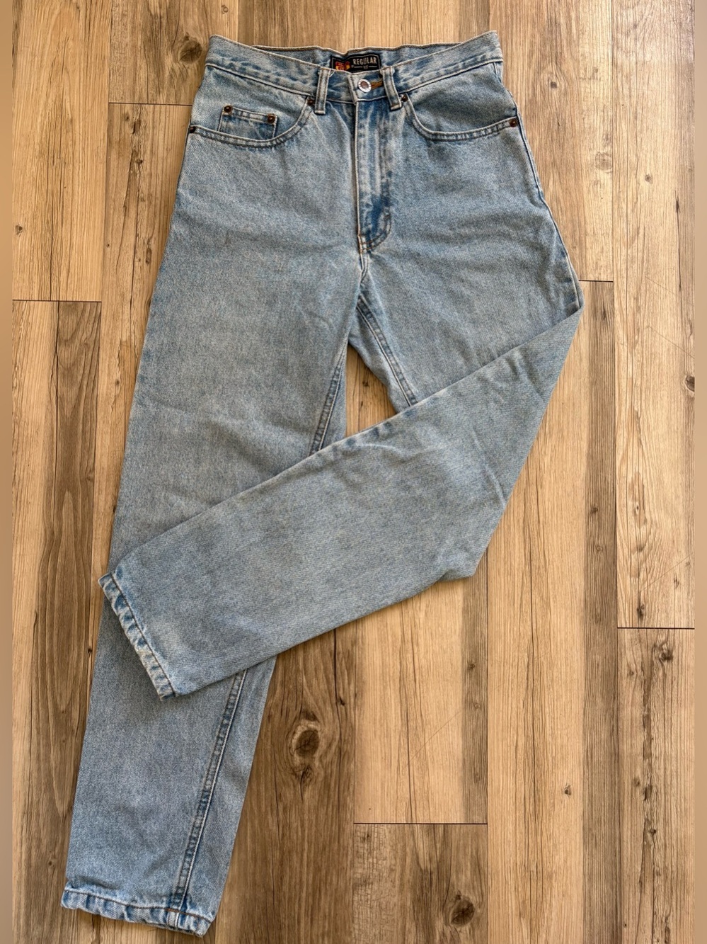 Vintage Route 66 Light Wash Jeans